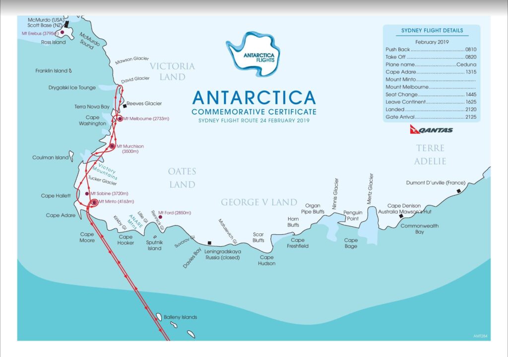 Antarctica 2019 Certificate