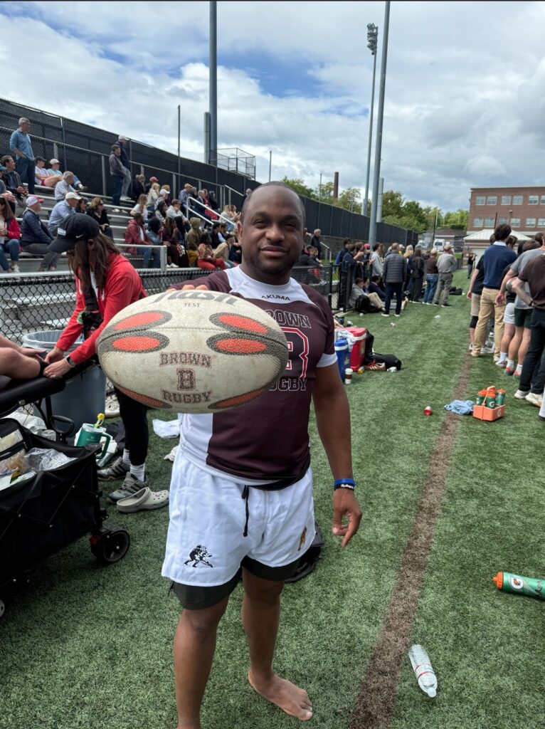 brown rugby
